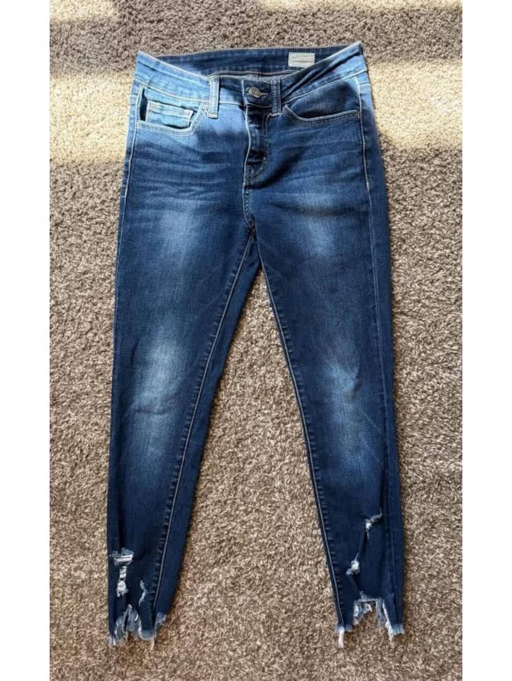 Bridge by Gly by Buckle Mid Rise Ankle Skinny Jeans Women’s Size 25